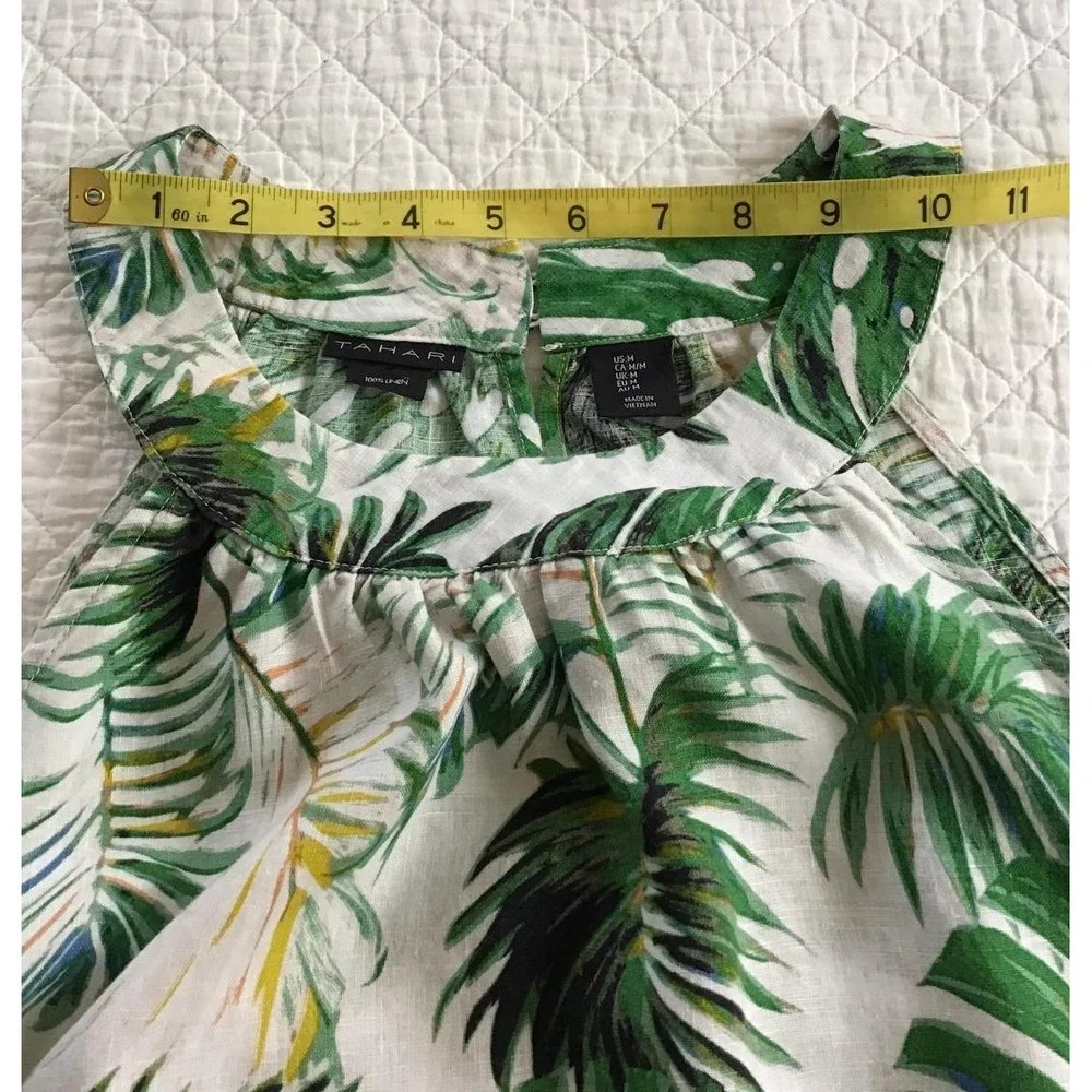 Tahari 100% linen